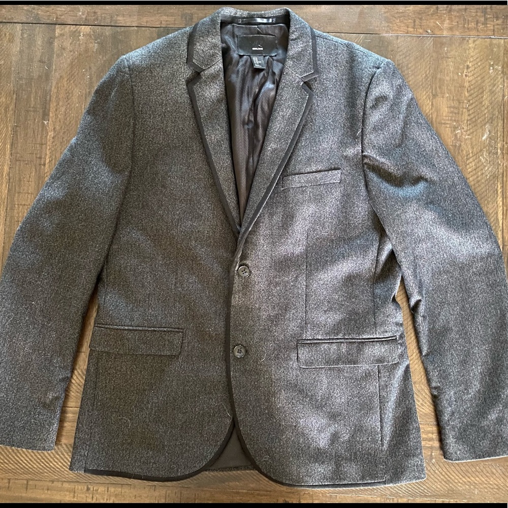 Grey Herringbone Sportcoat